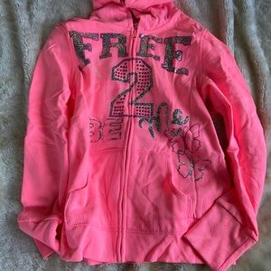 NWT girls zip up